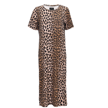 Liberté - Alma T-Shirt Dress - Lux Leo